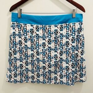 Callaway Blue Hawaiian Skort Large skirt golf tennis pickle ball